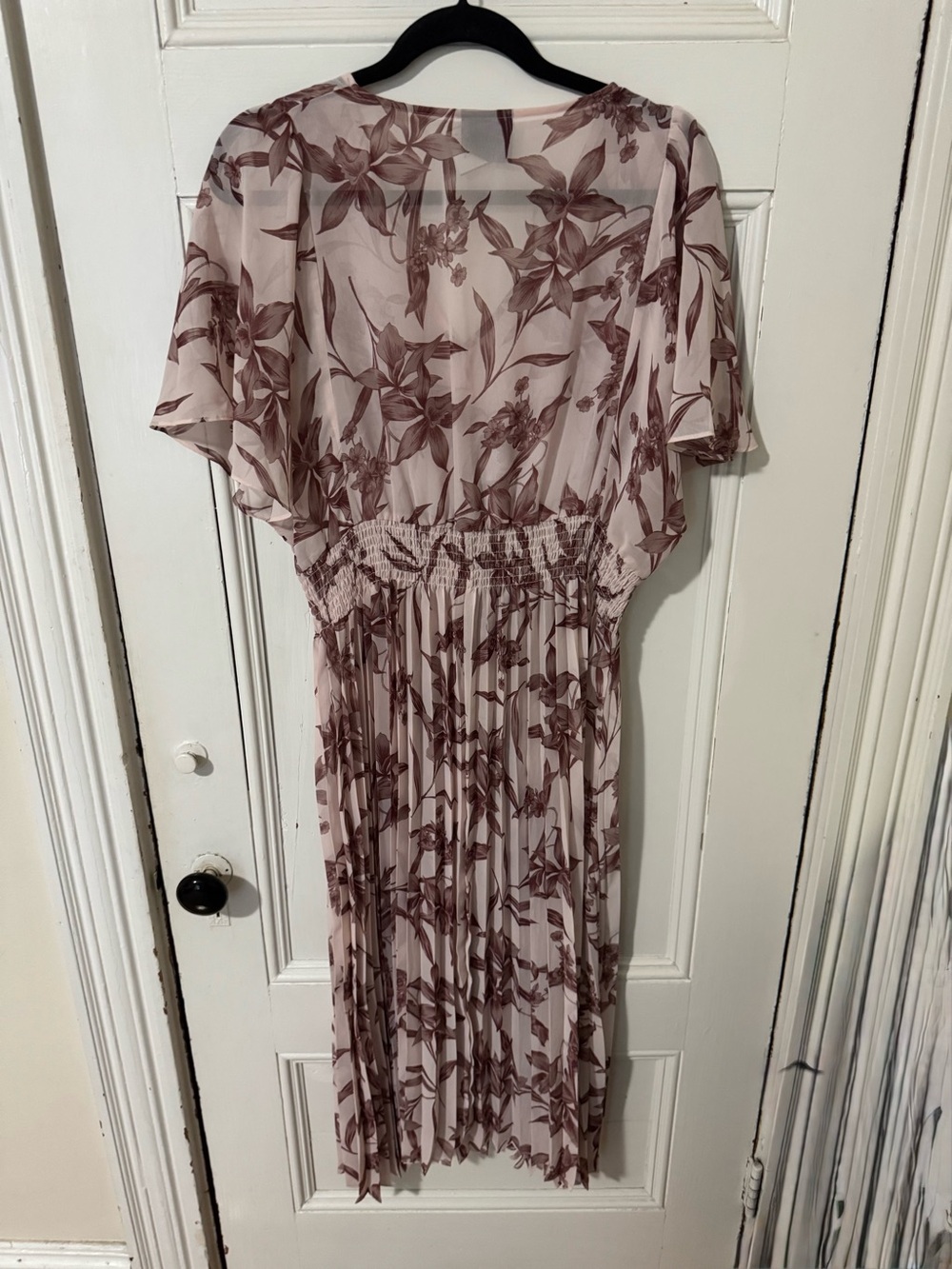 Taylor Blush Rose Pink Floral Dress - Picture 3 of 3